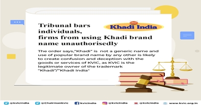 KVIC issues legal notices to over 1000 private firms for misusing its brand name 