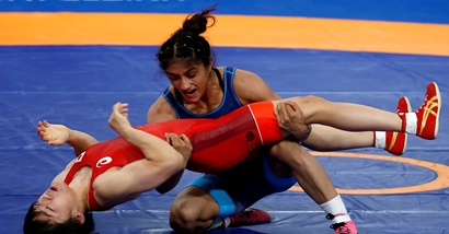 Wrestler Vinesh Phogat wins gold in women&#39;s 53 kg freestyle at Poland Ranking Series