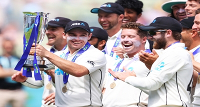 New Zealand beats England by eight wickets; win series by 1-0